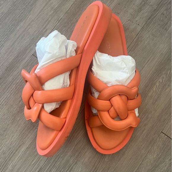 Coach Georgie Leather Sandal - Picture 3 of 3